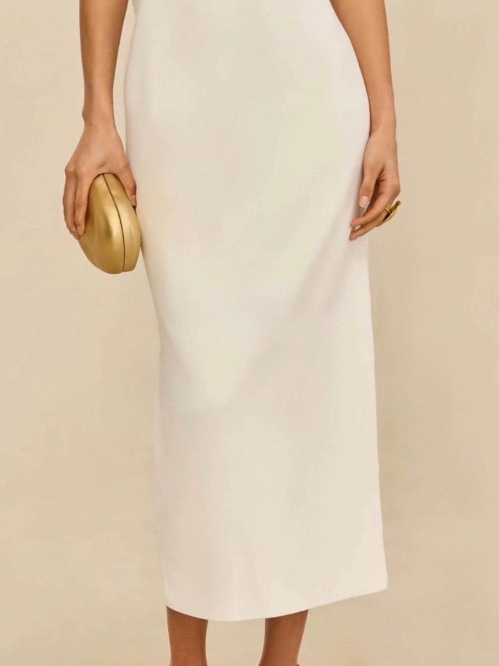 CULT GAIA DEDEE DRESS IN OFF WHITE, SIZE SMALL - Picture 6 of 8